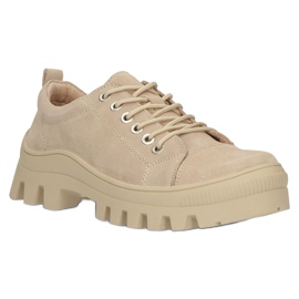 Wildleder Sneakers Filippo DP3522 / 22 BE Beige 1
