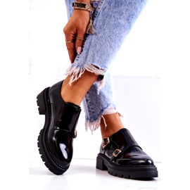 PL5 Lederschuhe mit Schnalle La.Fi Black Leonie schwarz 3