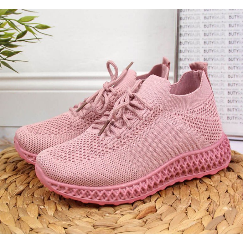 Sportschuhe aus Textil News Jr EVE338B rosa 2