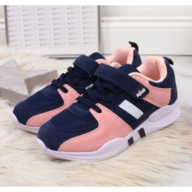 Befado Jr BEF25E marineblaue Sportschuhe mit Klettverschluss navy blau 2