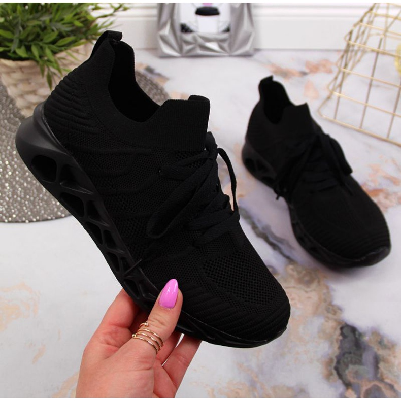 Schwarze McKeylor W JAN84A Sportschuhe 1