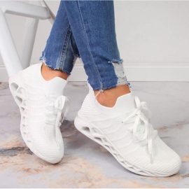 McKeylor W JAN84B weiße Sportschuhe 2