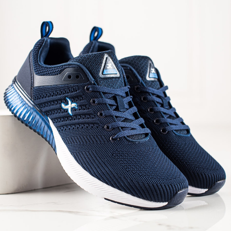 I-CAX Lässige Sportschuhe navy blau 2