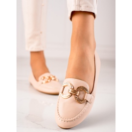 Seastar Beige Slipper mit Öko-Leder 1