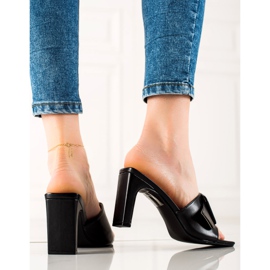 Hochhackige Vinceza-Sandalen schwarz 2