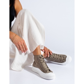 Seastar Hohe lässige Turnschuhe grün 1