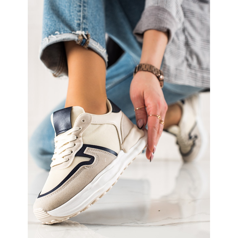 TRENDI Sportschuhe beige 2