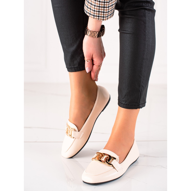 Sergio Todzi Klassischer Lords of Eco-Leder beige 1