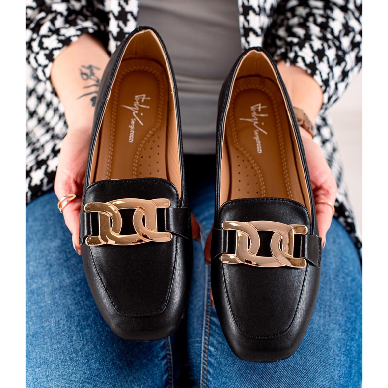 Sergio Todzi Klassischer Lords of Eco-Leder schwarz 1