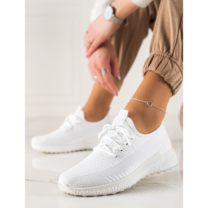 TRENDI Lässige Sportschuhe weiß 1