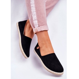 Schwarze Espadrilles für Damen News 20TX022416 2