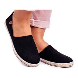 Schwarze Espadrilles für Damen News 20TX022416 4