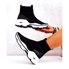 PS1 Schwarze Bailee High Sock Sportschuhe 5