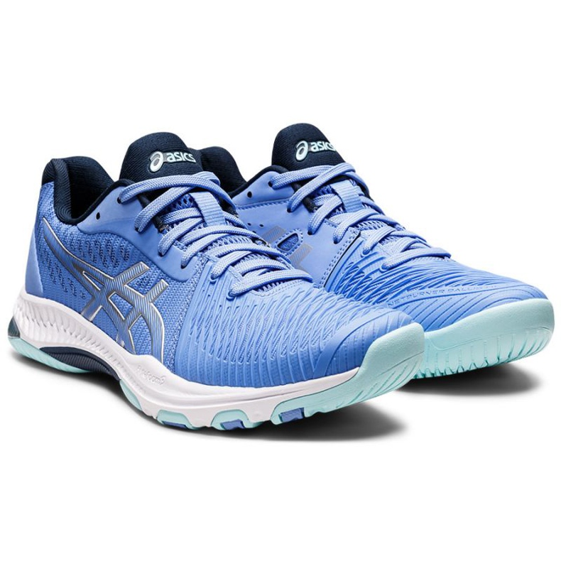 Asics Netburner Ballistic Ff 2 W 1052A033 408 Volleyballschuhe blau blau 1