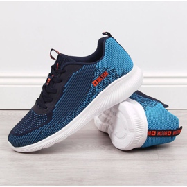 Sportschuhe Big Star M JJ174284 marineblau navy blau 2