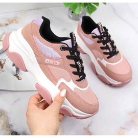 Sportschuhe Big Star W JJ274577 rosa 1