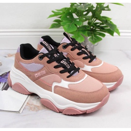 Sportschuhe Big Star W JJ274577 rosa 2