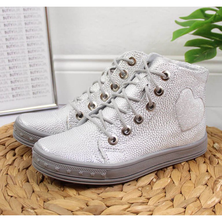 Hohe Sneaker Kornecki 6813 Jr KOR6813 silber 2