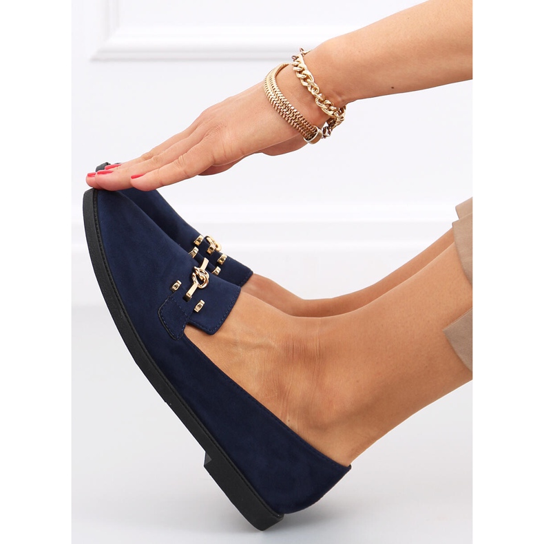 Giro D. Blaue Loafer für Damen 2