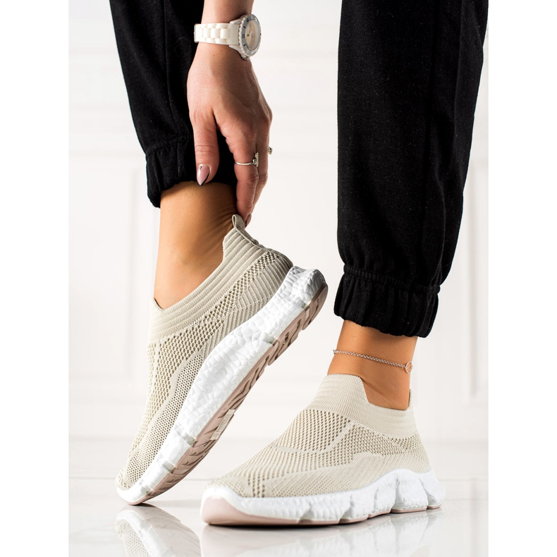 Goodin Slip-on-Sneakers beige 2