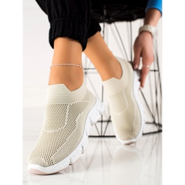 Goodin Slip-on-Sneakers beige 1