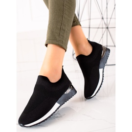 Sergio Todzi Schwarze Slip-On-Sneakers 1