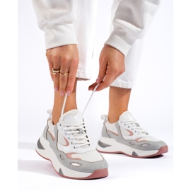 VINCEZA-Turnschuhe weiß 1