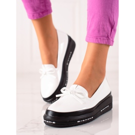 Leichte Loafer auf der VINCEZA-Plattform weiß 1