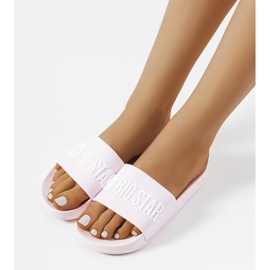 Rosa Damenhausschuhe Big Star FF274A201 600 1