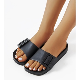 Schwarze Big Star FF274A389 Hausschuhe 1