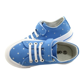 Sneakers mit Klettverschluss Silver Stars Atletico WY21383 Blau 4