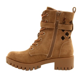 M.Daszyński Openwork-Taschen Daszyński MR1813-33A Beige 1