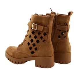 M.Daszyński Openwork-Taschen Daszyński MR1813-33A Beige 4