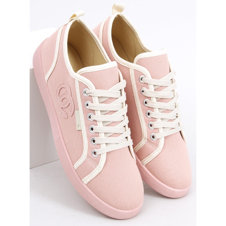 Rosa Trest Rosa Chanelki-Turnschuhe 2