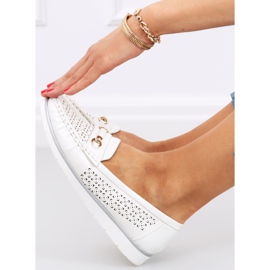 Senda White Damen-Slipper weiß 2