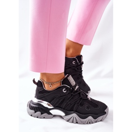 Damen Sportschuhe Memory Foam Big Star II274089 Schwarz 1