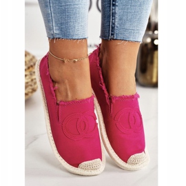 PS1 Classic Damen Espadrilles Fuchsia Flaure rosa 2