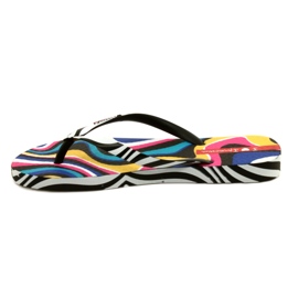 Zebra-Flip-Flops Ipanema 26627 23879 weiß schwarz mehrfarbig 1
