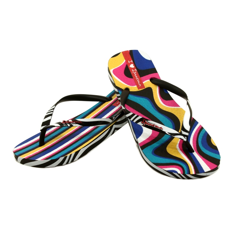Zebra-Flip-Flops Ipanema 26627 23879 weiß schwarz mehrfarbig 3