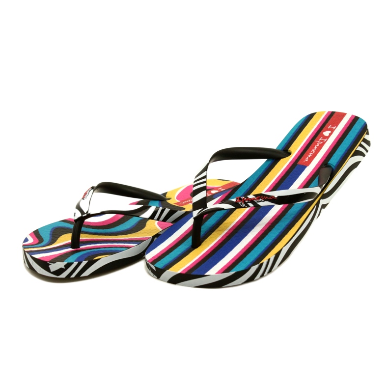 Zebra-Flip-Flops Ipanema 26627 23879 weiß schwarz mehrfarbig 2