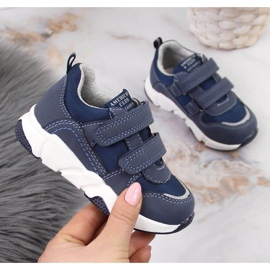 American Club Jr AM876B Sportschuhe navy blau 1