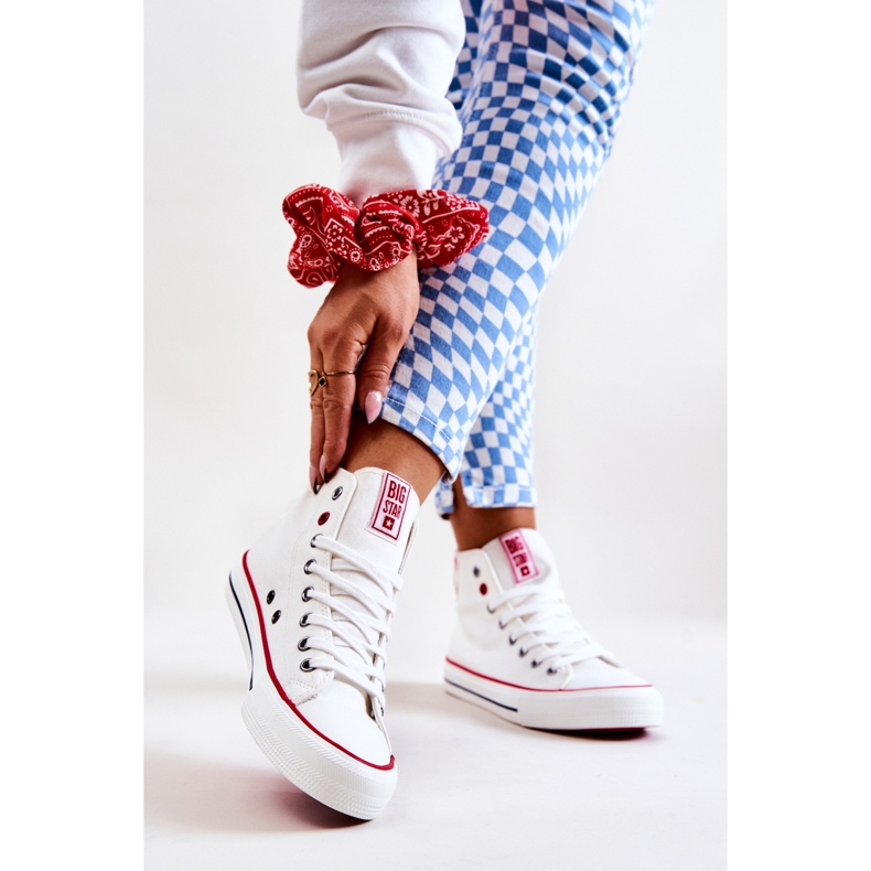 Hohe Sneakers Big Star JJ274127 Weiß 1