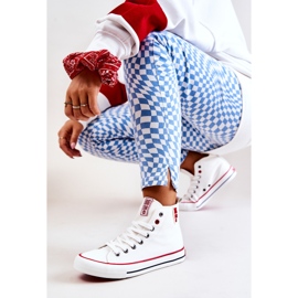 Hohe Sneakers Big Star JJ274127 Weiß 2