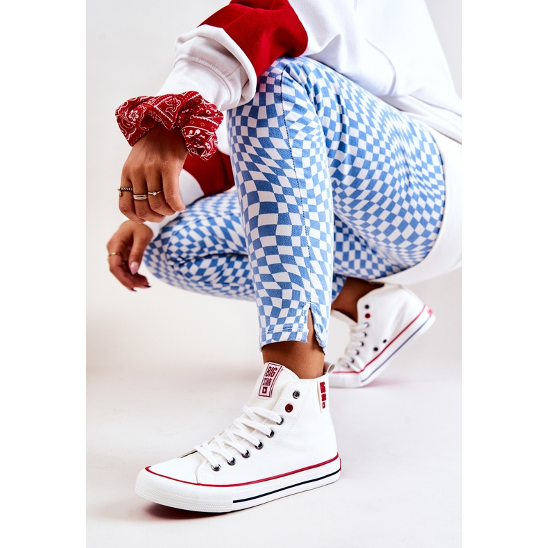 Hohe Sneakers Big Star JJ274127 Weiß 2