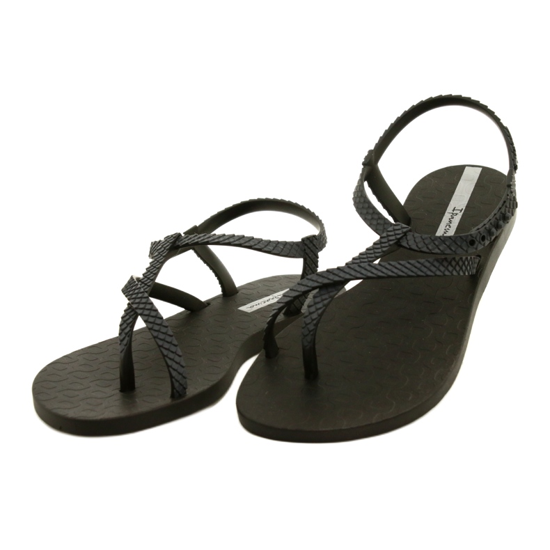 Sandalen Rzymianki Schwarz / Dunkelgrau Ipanema 82931 21122 2