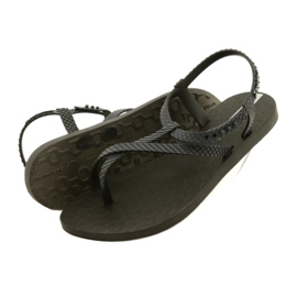 Sandalen Rzymianki Schwarz / Dunkelgrau Ipanema 82931 21122 4