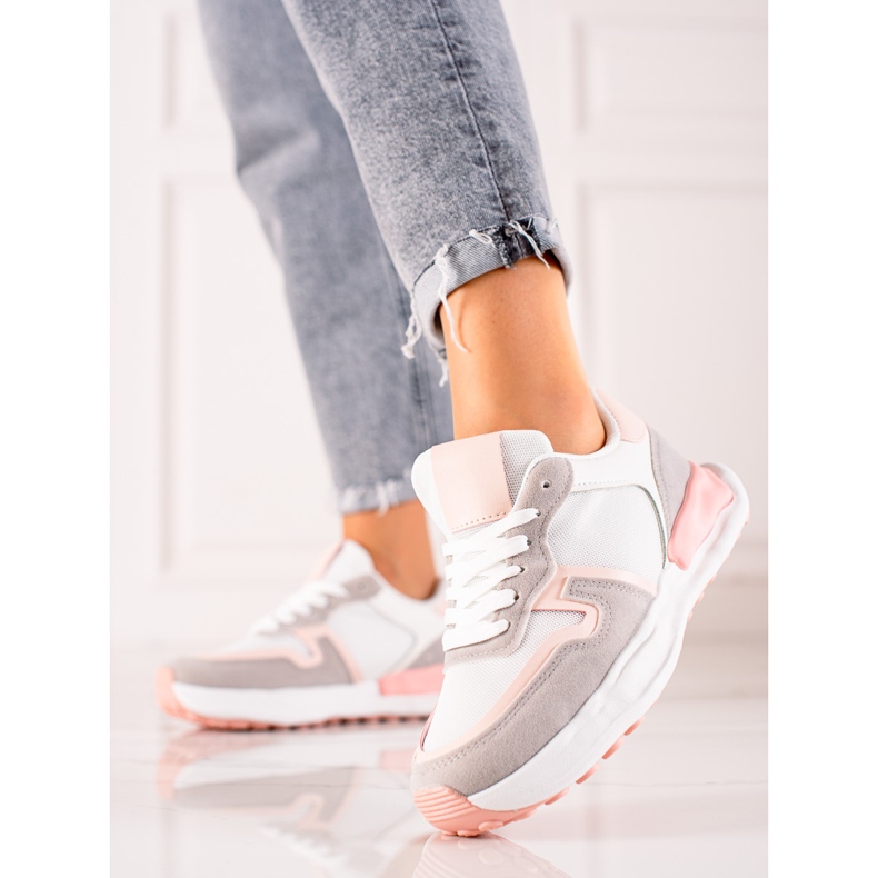 TRENDI Sportschuhe beige mehrfarbig 1