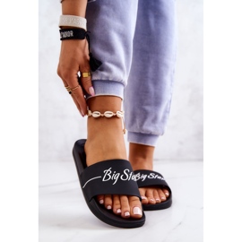 Klassische Gummihausschuhe Big Star JJ274A300 Schwarz 1