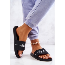 Klassische Gummihausschuhe Big Star JJ274A300 Schwarz 2