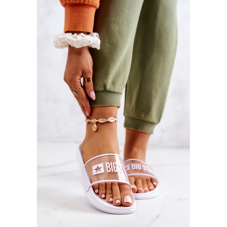 Damenhausschuhe Big Star JJ274642 Weiß 1